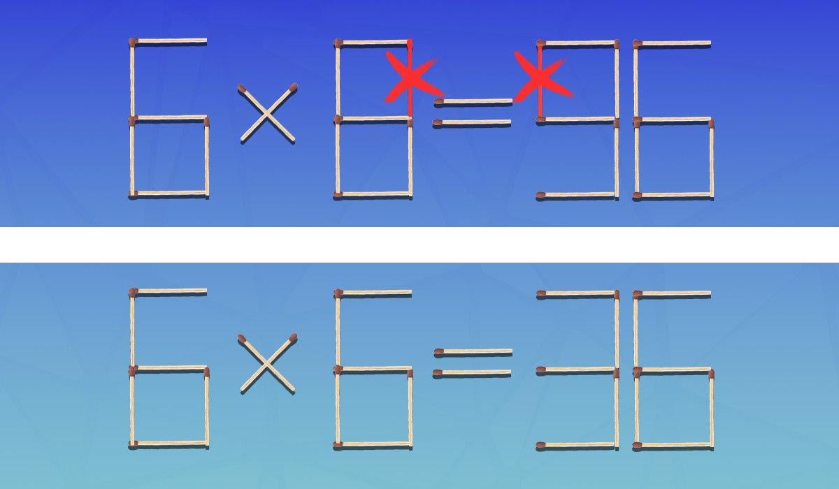 Teste rápido de QI: é necessário eliminar d correspondências para que a igdade se torne correta