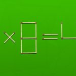 Desafio cerebral: tem de mover uma partida para corrigir um