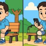 Teste de super QI: encontrar 3 diferenças na fotografia do